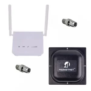 Комплект 4G LTE Wi-Fi роутер Olax AX5 Pro + Панельна 4G LTE антена MIMO MARKETNET T800